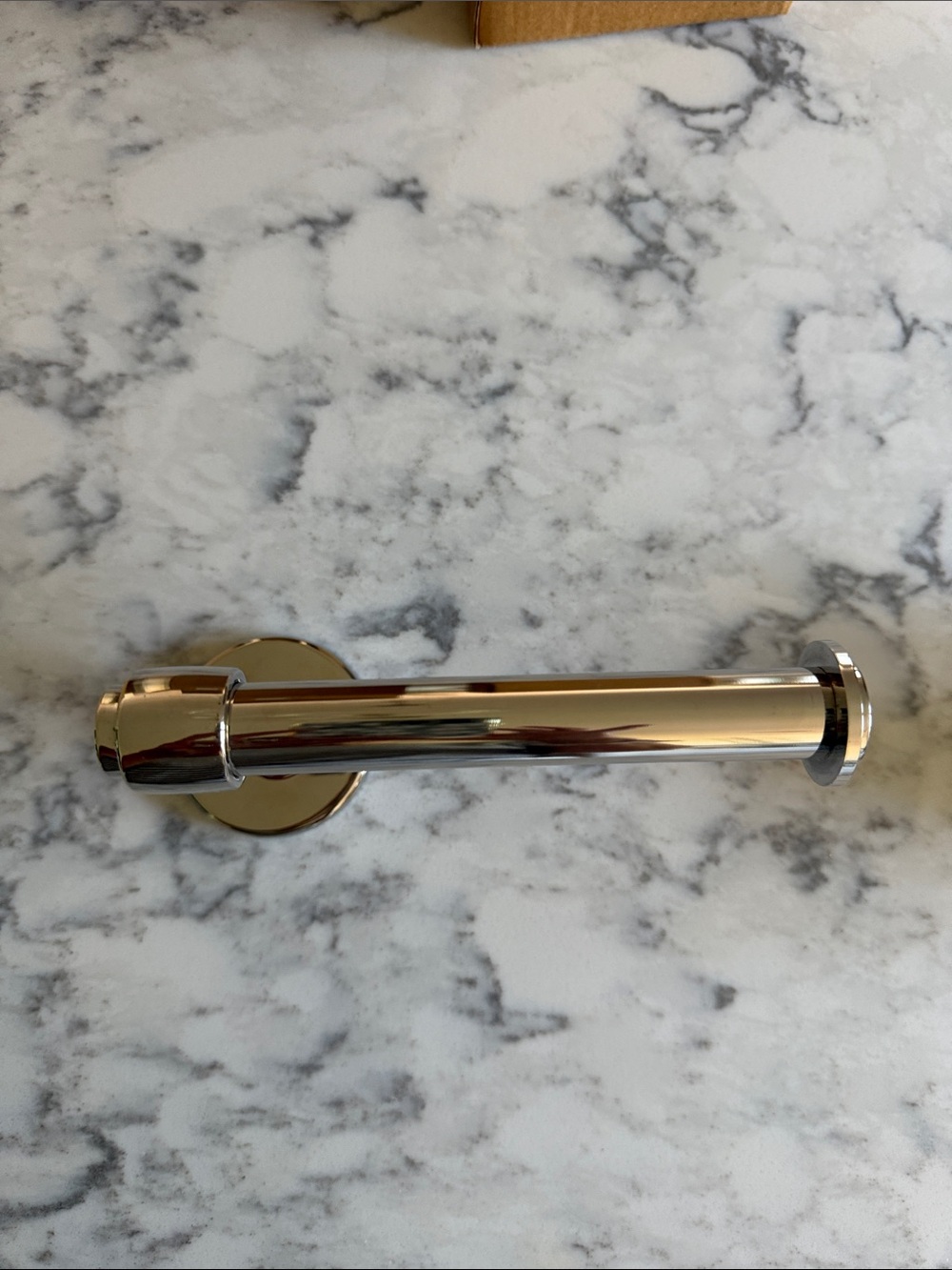 Polished nickel Toilet Paper Holder - Modern Wall Mount  Sansome Pottery Barn